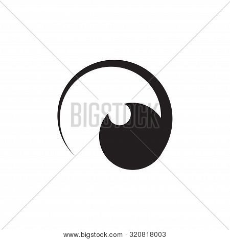 Abstract Eye Graphic Design Template Vector Isolated