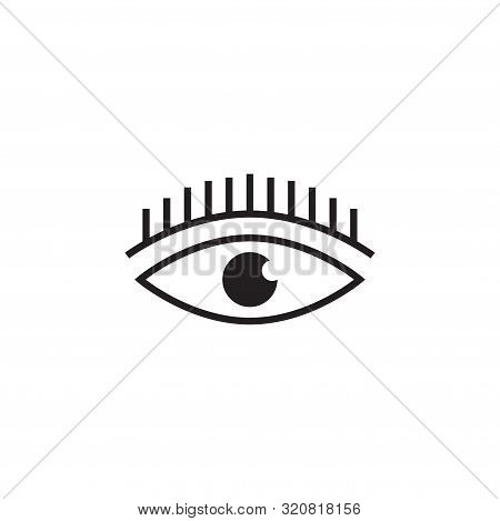 Abstract Eye Graphic Design Template Vector Isolated