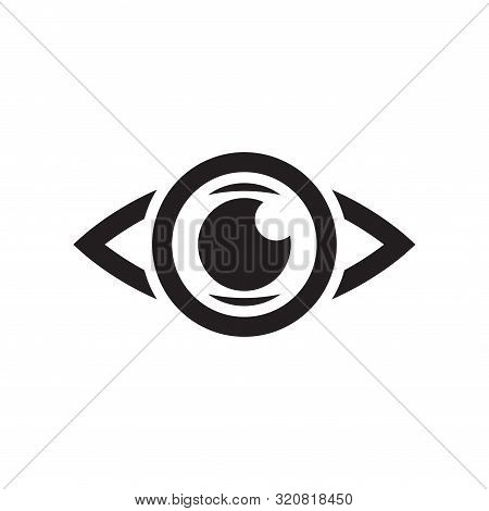 Abstract Eye Graphic Design Template Vector Isolated