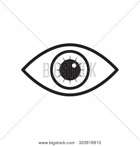 Abstract Eye Graphic Design Template Vector Isolated