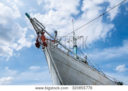 The Wooden Ship In Sunda Kelapa Port, Jakarta, Indonesia