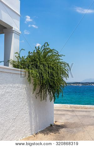 The Small Authentic Streets Of Spetses Island