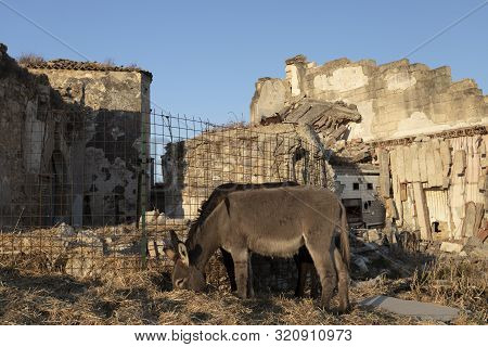 Craco, Abandoned Ghost Town In Basilicata - Italy