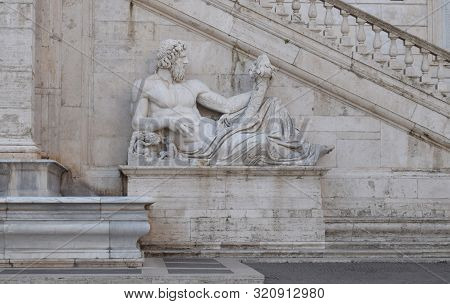 New Palace In Capitol Square, Rome Italy