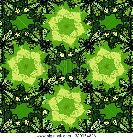Modern Floral Background. The Elegant The Template For Fashion Prints. Amazing Seamless Floral Patte