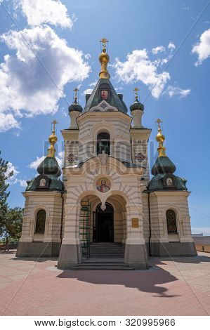 Foros. Crimea - June 9. 2019. The Church Of The Resurrection