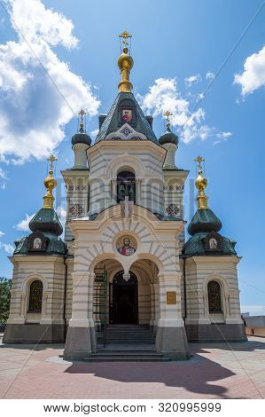 Foros. Crimea - June 9. 2019. The Church Of The Resurrection