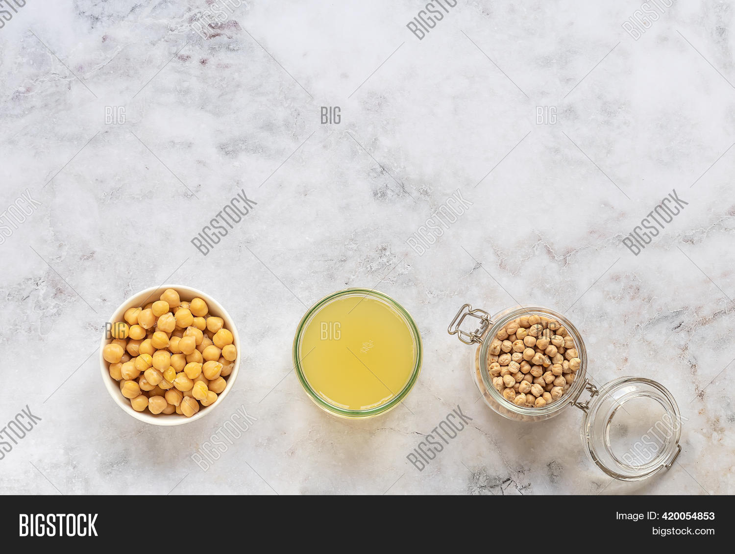 Canned Chickpea Water Image & Photo (Free Trial) Bigstock