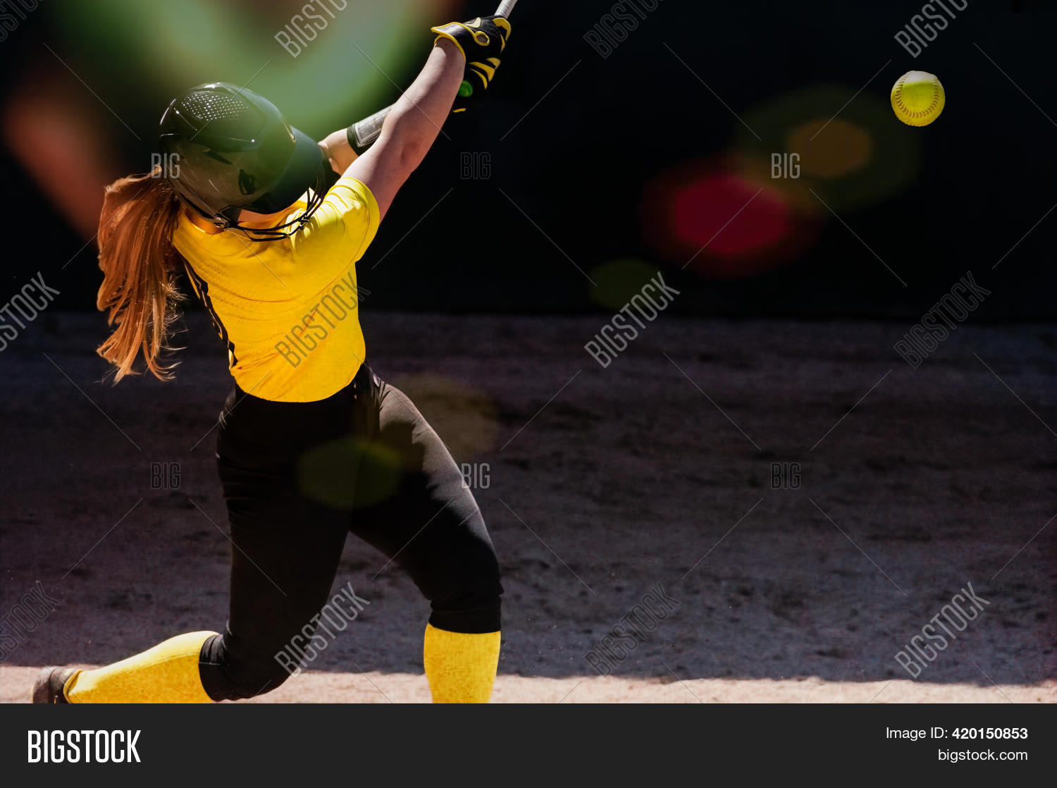 Female Baseball Player Image & Photo (Free Trial) Bigstock