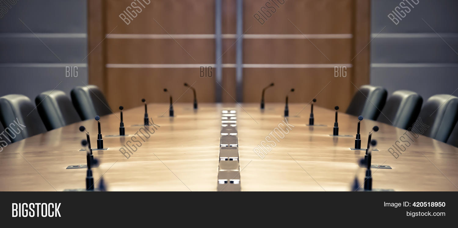 Boardroom Microphone. Image & Photo (Free Trial) Bigstock