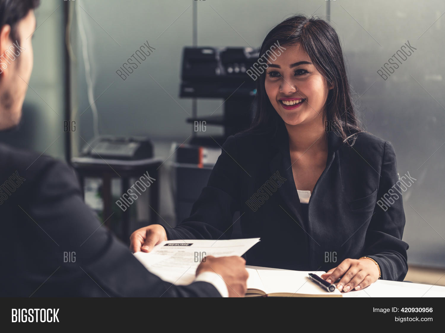 Human Resource Manager Image Photo Free Trial Bigstock