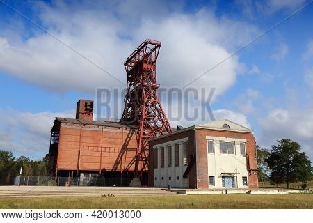 Gelsenkirchen, Germany. Industrial Heritage Of Ruhr Region. Zeche Consolidation - Former Coal Mine. 