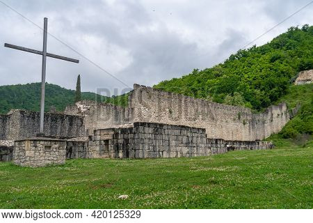 Nokalakevi - Fortress In The Western Part Of Georgia, The Place Of The Legendary City Of Aia