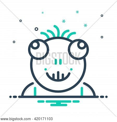 Mix Icon For Abhorrent Hideous Despicable Ignoble Sordid