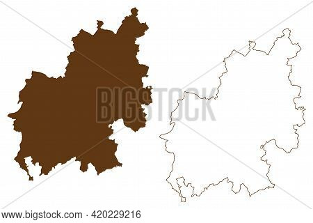Euskirchen District (federal Republic Of Germany, State Of North Rhine-westphalia, Nrw, Cologne Regi