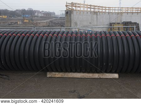 Water Pipe Or Tube In Hydraulic Engineering