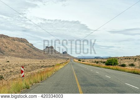 Northern View Of The Three Sisters, Three Round Hills, As Seen From Road N1 Between Richmond And Thr