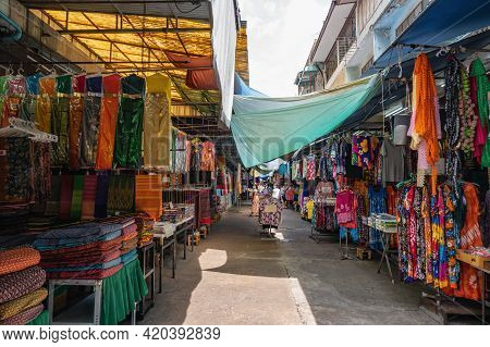 Bangkok/thailand - 07/09/2020:unacquainted Thai People Or Tourist Walking On 