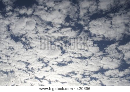 Fluffy pilviä