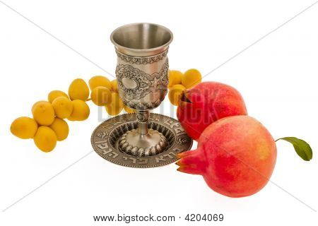 Cup And Fruits