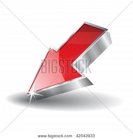 3D blank vektor ikon