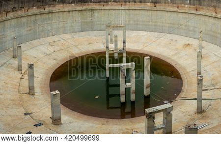 At A Wastewater Treatment Plan In Usa