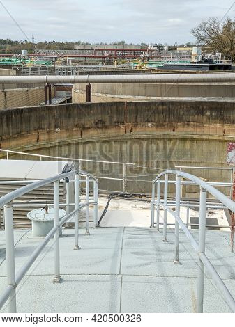 At A Wastewater Treatment Plan In Usa