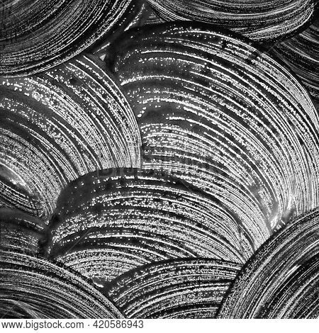 Abstract hand drawn textured background. Brush strockes