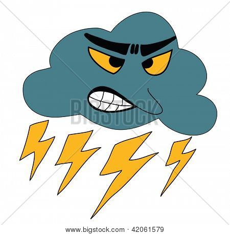 Thunderbolt Storm ikon for vejrudsigt
