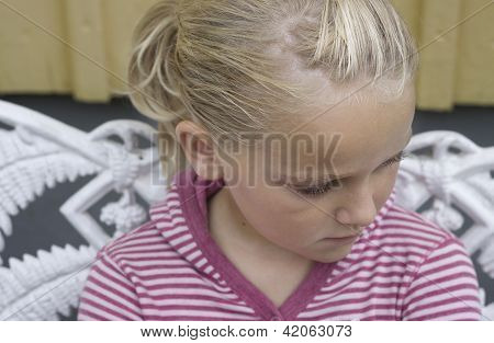 Sad Young Girl