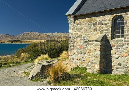 Church at Lake Tekapo, New Zealand