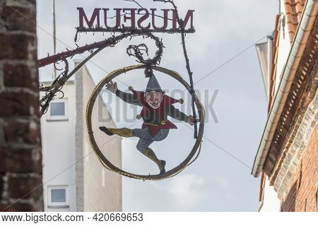 Luebeck, Schleswig-holstein, Germany, August 15, 2016, Puppet Theater Museum In Luebeck