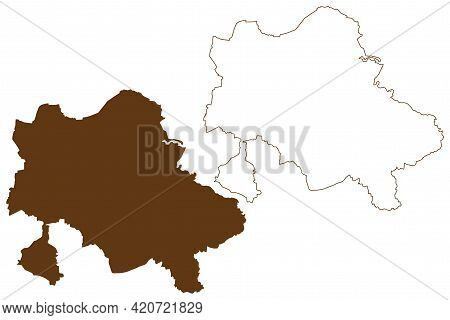 Recklinghausen District (federal Republic Of Germany, State Of North Rhine-westphalia, Nrw, Munster 