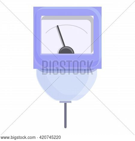 Ph Meter Computer Icon. Cartoon Of Ph Meter Computer Vector Icon For Web Design Isolated On White Ba