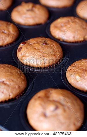Freshly baked muffins