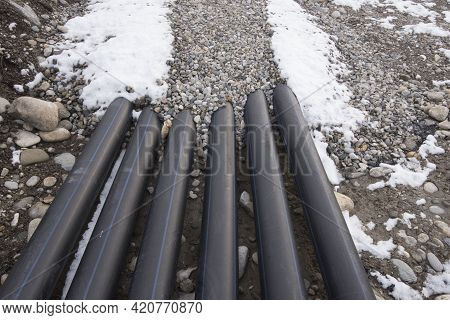 Water Pipe Or Tube In Hydraulic Engineering