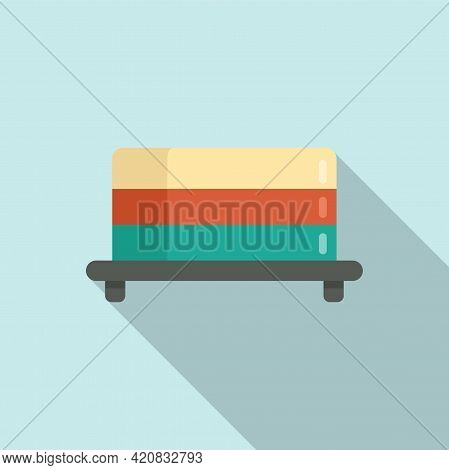 Molecular Cuisine Jelly Icon. Flat Illustration Of Molecular Cuisine Jelly Vector Icon For Web Desig