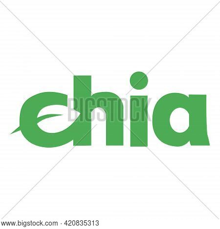 Chia Network Xch Token Symbol Cryptocurrency Logo, Coin Icon Isolated On White Background. Vector Il