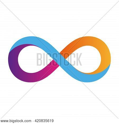 Dfinity Internet Computer Icp Token Symbol Cryptocurrency Logo, Coin Icon Isolated On White Backgrou