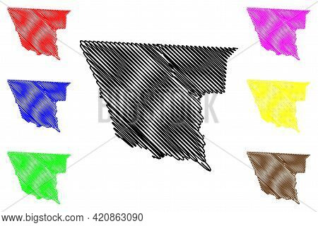 Cherokee County, State Of South Carolina (u.s. County, United States Of America, Usa, U.s., Us) Map 