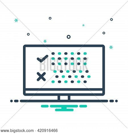 Mix Icon For Autocorrect Wrong Right Monitor Correct Adjusted Revise Change
