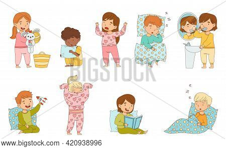 Little Girl Sleeping Barefoot Images Illustrations Vectors Free Bigstock