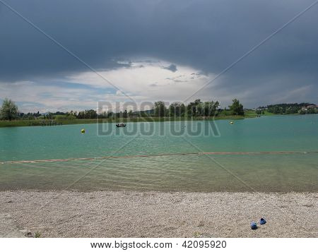 Lake And Clouds