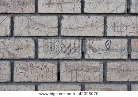 Cocrete væg. Mur.