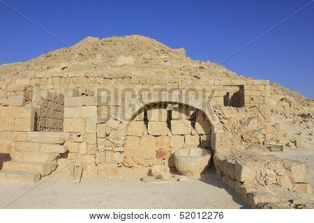 Avdat or Ovdat, the Ancient City of Nabateans People