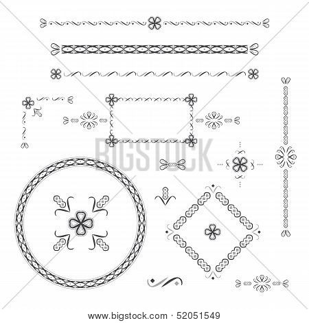 Set Of Design Elements