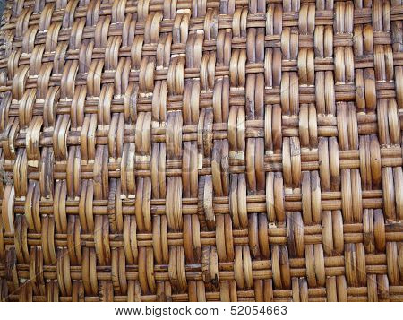 Texture Artificial Aging. Woven wicker, straw.
