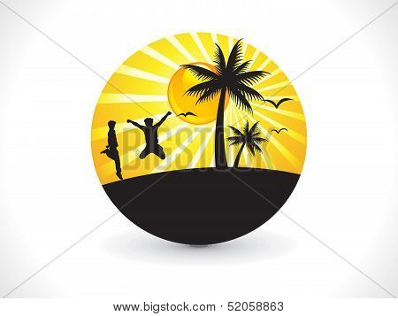 Abstract Summer Holiday Background