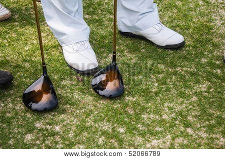 Driver and shoes