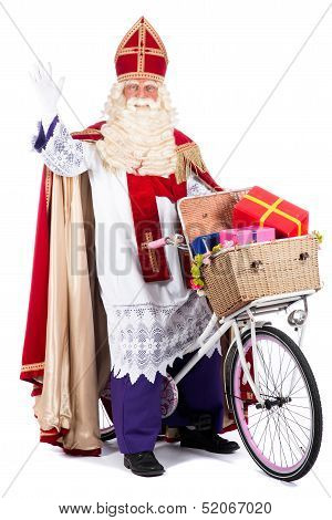Sinterklaas On A Bike